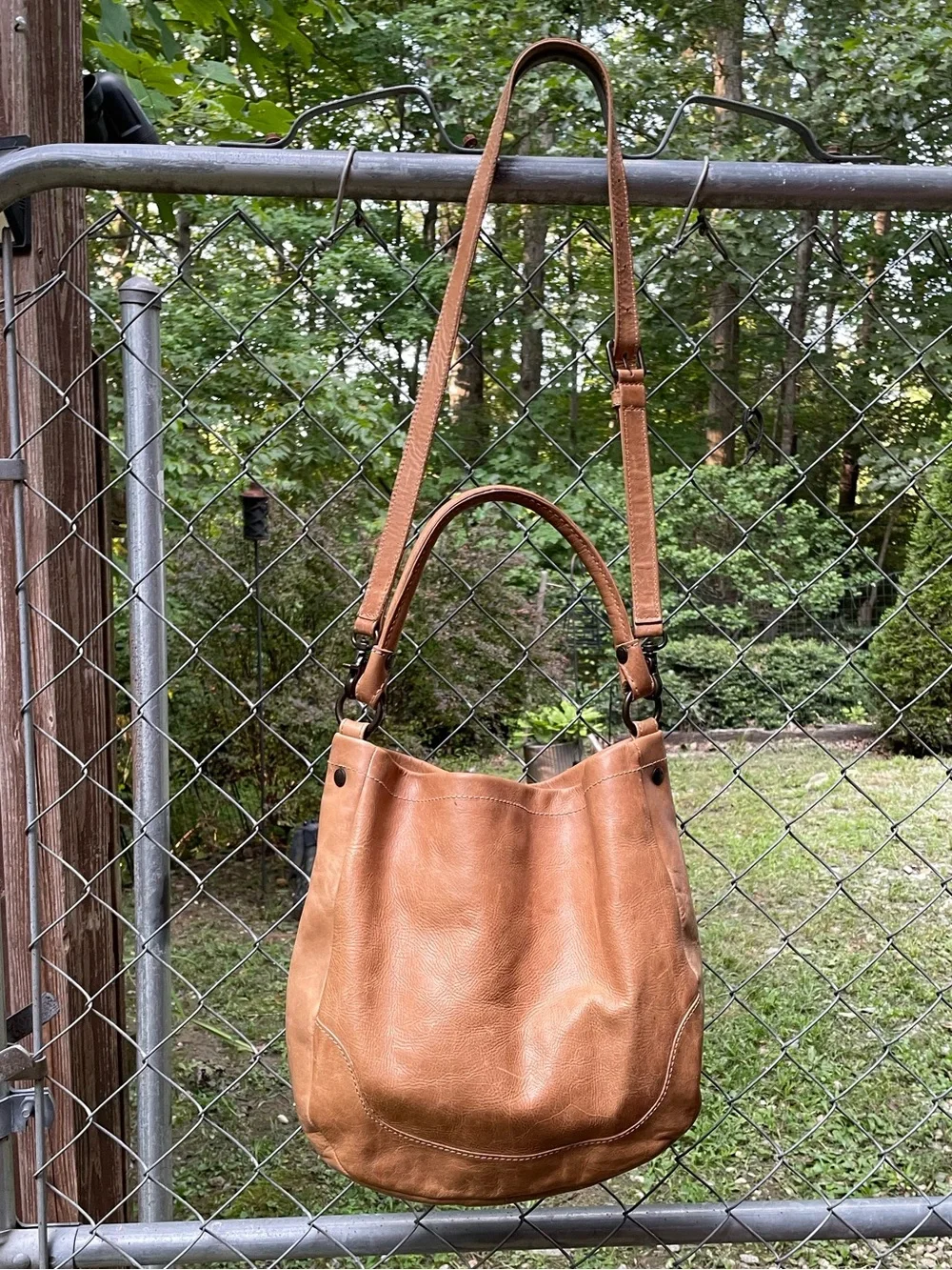 Frye Melissa Hobo Leather Bag